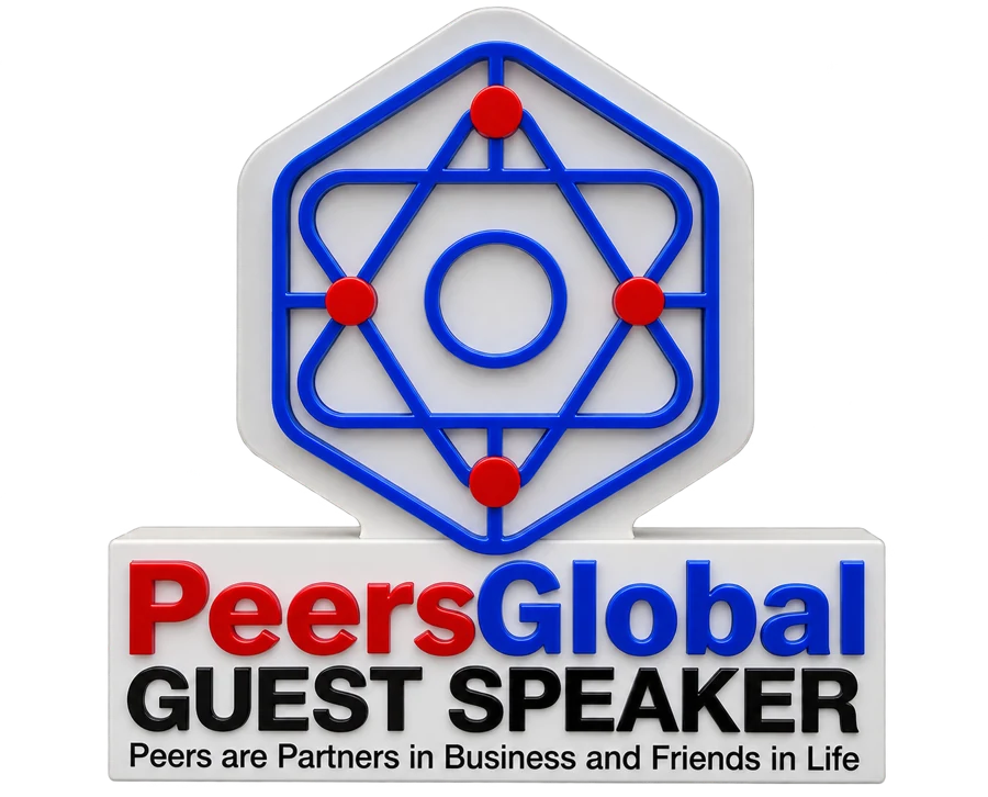 PeersGlobal guest speaker plaque
